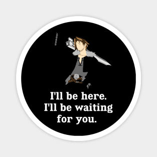 Sweet Squall Leonhart Quote Magnet